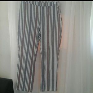 Free People Striped Pants
